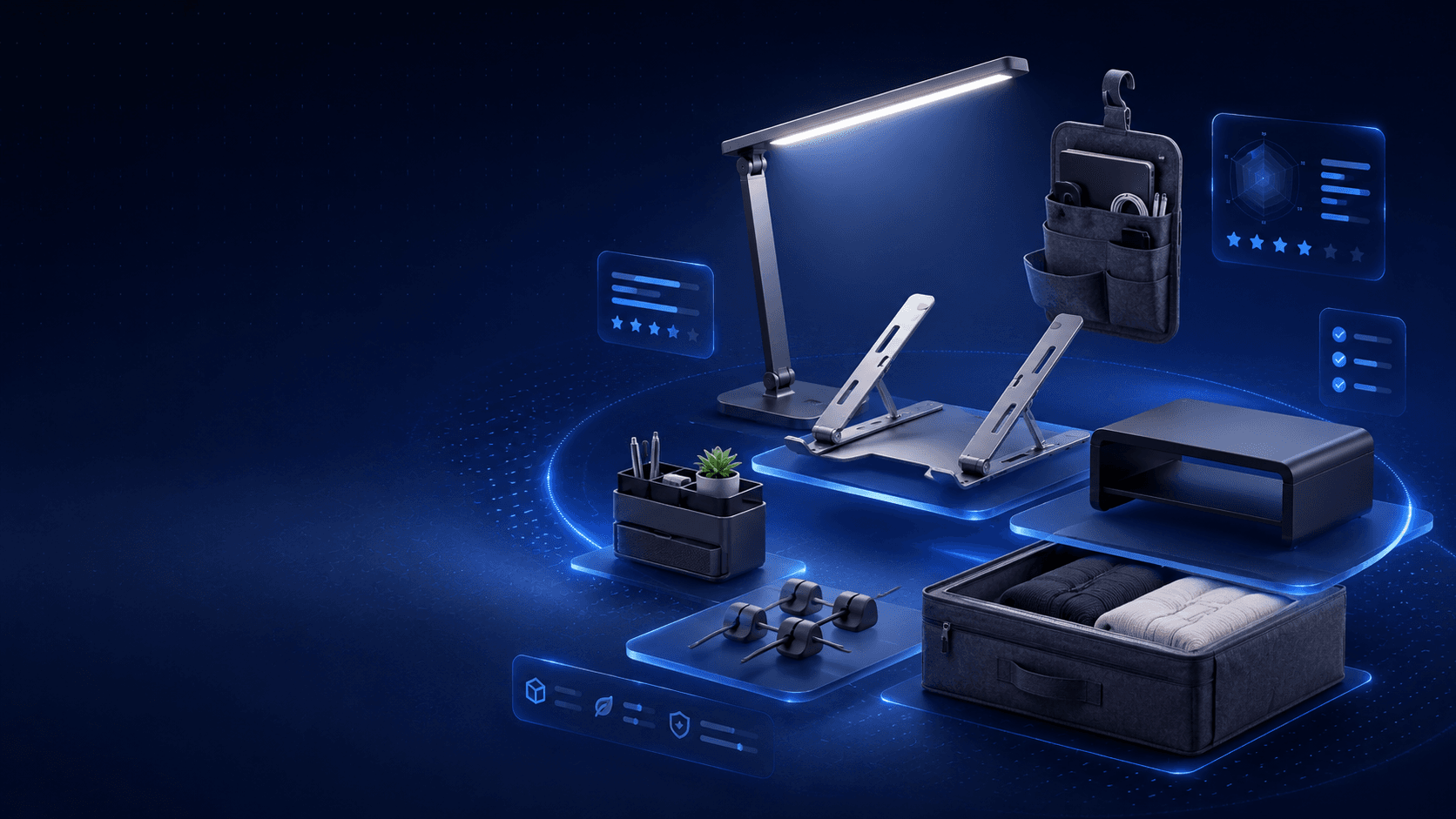 Amazon buying guides for small desks, dorm rooms, and compact home offices