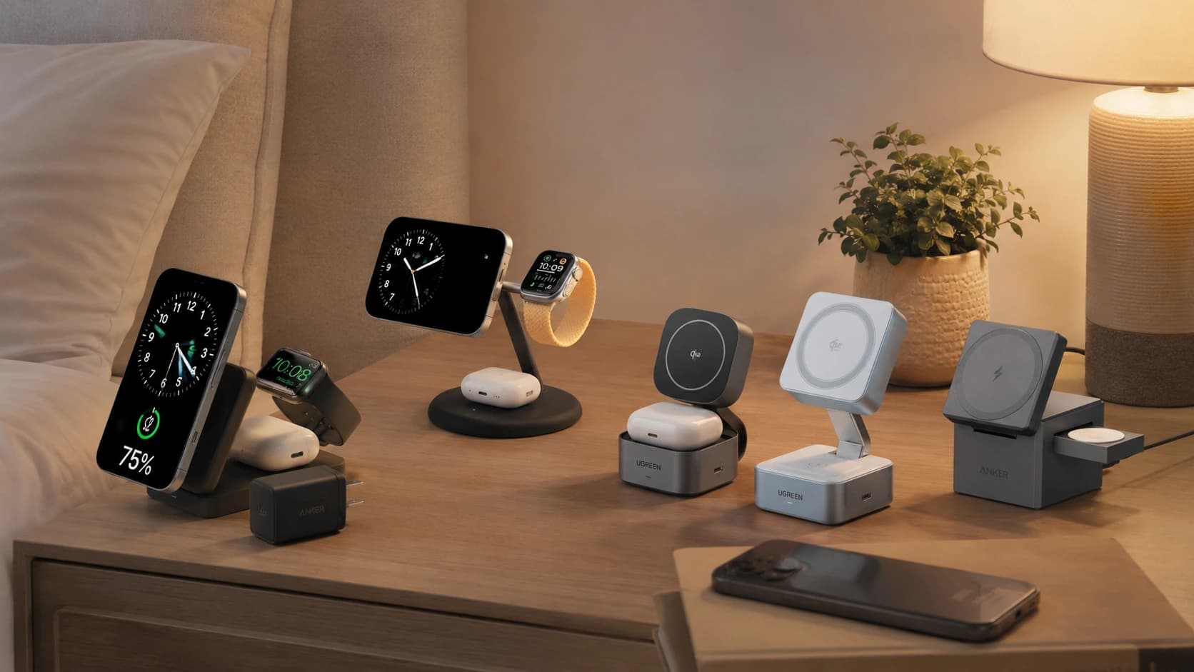 Best Charging Stations for Bedside Tables and Nightstands